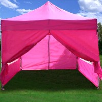 High Quality 10x20 Green/Yellow EZ Pop Up 6 Wall Canopy Party Tent Gazebo