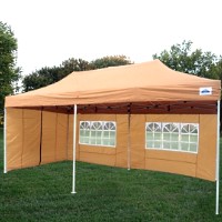 10x20 Pop Up Canopy Party Tent Gazebo EZ Burnt Orange