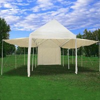 20 x 10 Canopy Carport Shade Party Tent - w Extension