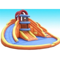 Blue Lagoon Water Park Bouncer With Blower