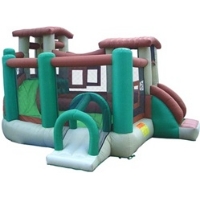 Clubhouse Climber Bouncer Bouncy House With Blower