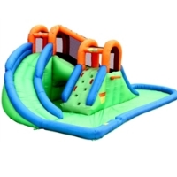 Inflatable Water Slide with Double Blast Water Park