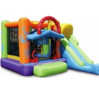 Double Shot Bouncer Bouncy House With Blower