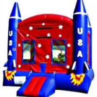 Commercial Grade Inflatable Space Ship Jumper Bouncer Bouncy House