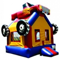 Commercial Grade Inflatable Monster Truck Bouncer Bouncy House