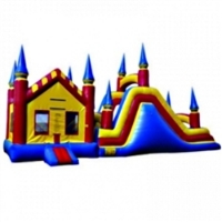 Commercial Grade Inflatable 3in1 Castle Combo Obstacle Course
