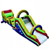 Commercial Grade Inflatable Super Slide Obstacle Course