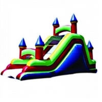 Commercial Grade Inflatable Deluxe Castle Slide