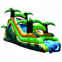 Commercial Grade Inflatable Palm Tree Slide