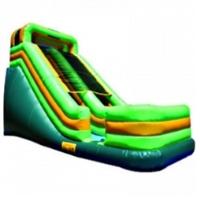 Commercial Grade Inflatable Tropical Color Slide