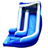 Commercial Grade Inflatable 16ft Curvy Water Slide