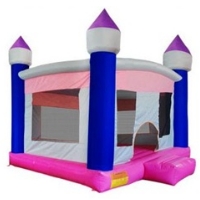 Inflatable Girls Moon Bouncer Bouncy House Castle w/ Blower