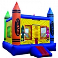 Commercial Grade Inflatable Crayon Jumper Bouncer Bouncy House