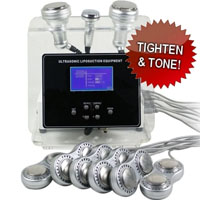 3-in-1 Liposuction Cavitation Bipolar RF Microcurrent Machine
