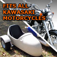 Kawasaki Side Car Motorcycle Sidecar Kit
