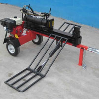 45 Ton Fast Cycle Log Splitter with Hydraulic Log Lift