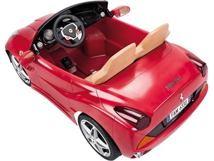 power wheels ferrari california