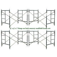Brand New Set of Four Snap-On 5' X 5' X 7' Scaffolding Frames