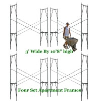 Brand New Set of Four Snap-On 3' X 10'8" X 10' Apartment Scaffolding Frames