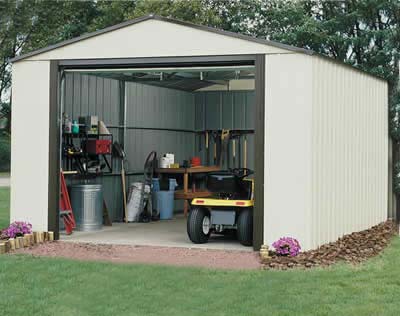 Vinyl Murryhill 12 Wx24 D Arrow Backyard Storage Garage Shed Kit