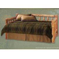 Brand New Rustic Furniture Rustic Aspen Log Day Bed