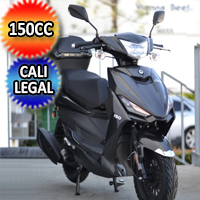 Znen 150cc 4 Stroke Gas Moped Scooter With USB Adapter - SS-150