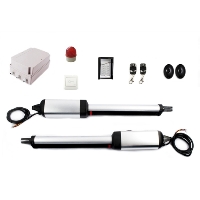 Accessories Kit Swing Gate Opener for Dual Swing Gates Up to 16-Feet Long and 1300-Pounds