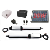 Accessories Kit Swing Gate Opener for Single Swing Gates Up to 6-Feet Long and 450-Pounds