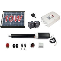 Full Kit Swing Gate Opener for Single Swing Gates Up to 9-Feet Long and 650-Pounds