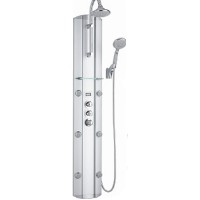 Thermostatic Shower Tower Massager With 6 Pulsating Jets & Display