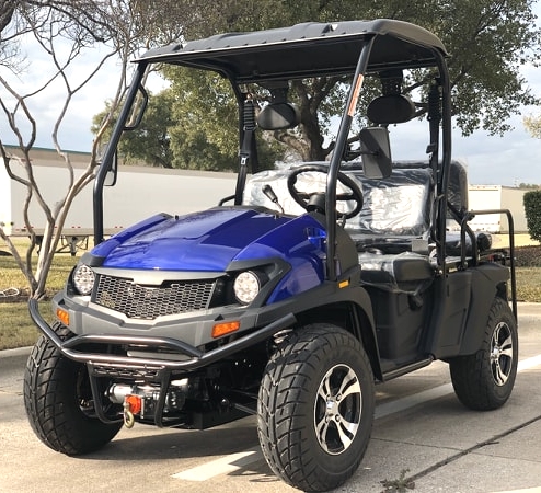 Petrol golf buggy road legal on sale