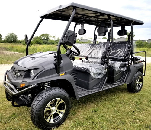 Gas Golf Cart 6 Seater GVX Limo EFI Utility Vehicle Six Passenger UTV  2WD/4WD - CAZADOR