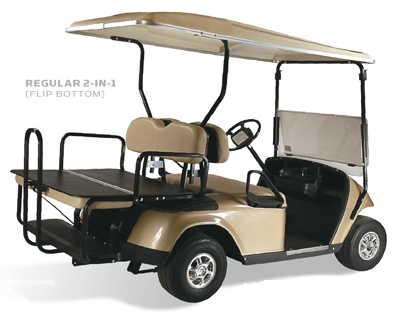 club car rear flip seat