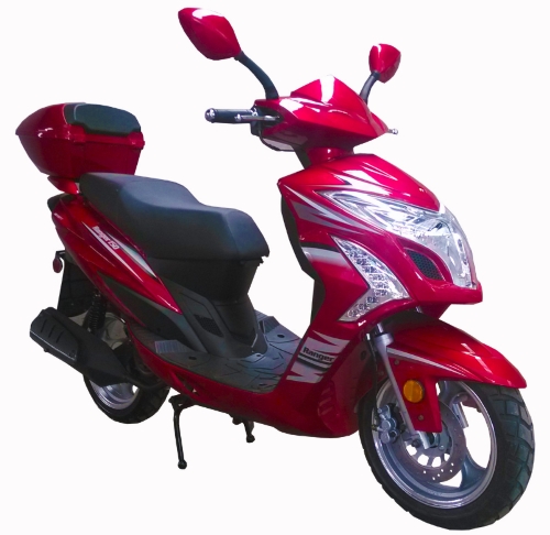150cc Phenom 2021 Scooter with BlueTooth, USB & Speaker Fully Assembled  Moped - PHENOM-150