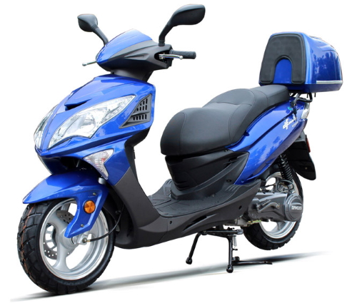 Gas Moped Scooter Automatic CVT - Falcon 200
