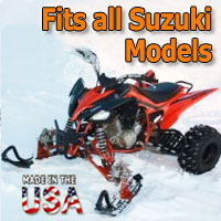 Suzuki ATV Ski Snowmobile Conversion Kit - Fits All Models