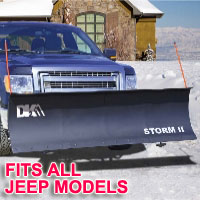 Fits All Nissan Models - Brand New 84" x 22" DK2 STORM II Electric Snow Plow