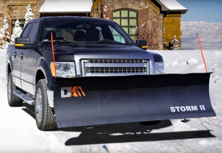 Chevy 1500 Snow Plows - Brand New 84 x 22 DK2 STORM II Electric Snow Plow