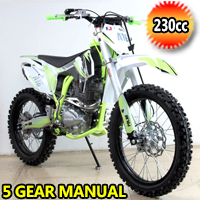 230cc 5 Gear Manual Electric & Kick Start Dirt Bike - EGL A15 PRO 230