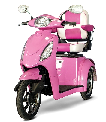 pink electric scooter for adults