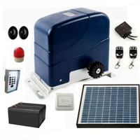 Compete 2HP Solar Powered Gate Opener w/Accessories