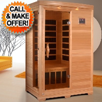 1-2 Person Coluber Sauna with Carbon Heating