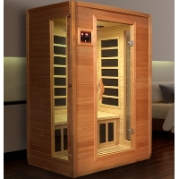 2 Person Infrared Sauna with Carbon Heaters