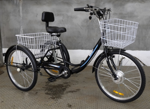 rear basket for 3 wheel bike
