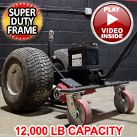 High Quality Super Duty Powered Motorized Trailer Dolly - 12,000lb Capacity