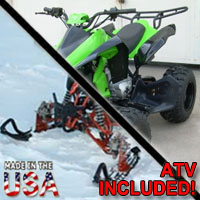 250cc Grim Reaper Four Stroke AtSki Snowmobile