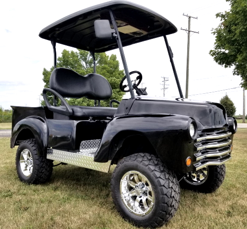 1987 Club Car DS Electric golf cart to mini truck conversion