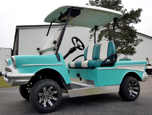 '57 Old Car Custom Club Car Golf Cart