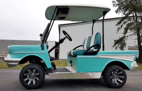 '57 Old Car Custom Club Car Golf Cart