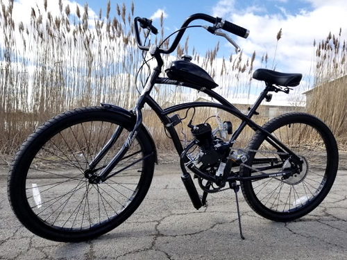 motorized mountain bike